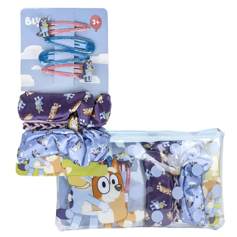 Bluey Haar Accessoire Paket Produktfoto