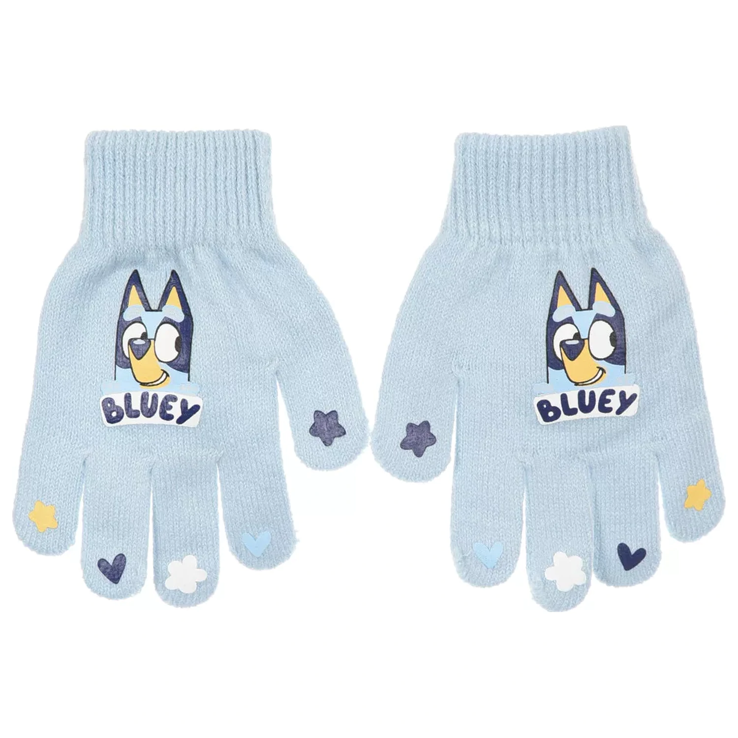 Bluey Happy Blue Kinderhandschuhe Produktfoto