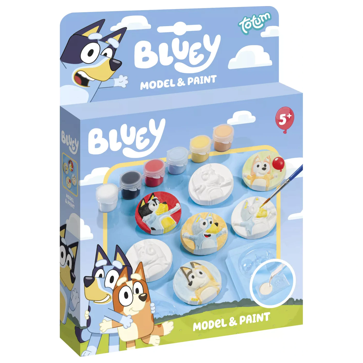 Bluey Happy Pflaster- und Gipsabdruck-Set Produktfoto