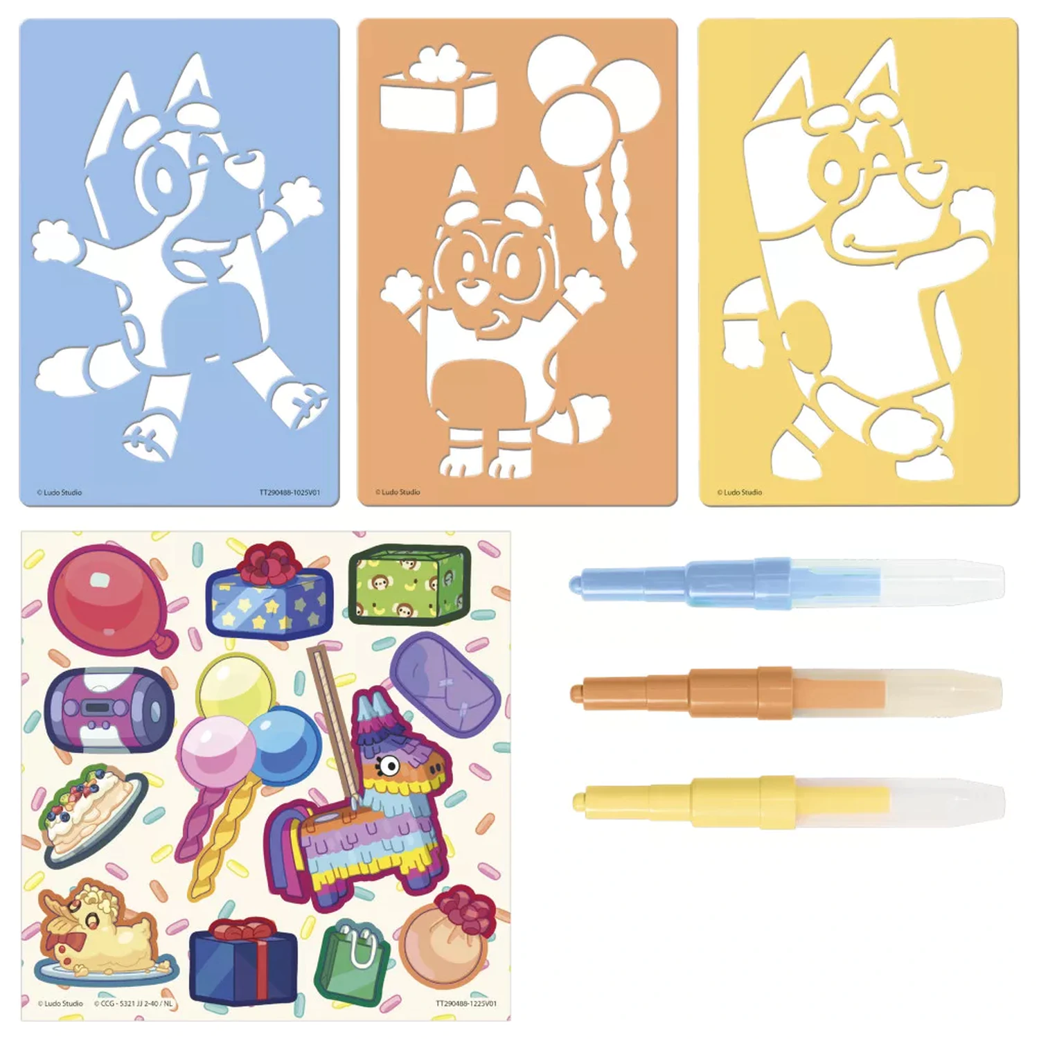 Bluey Happy Kreativ-Set mit Spray Pen Produktfoto