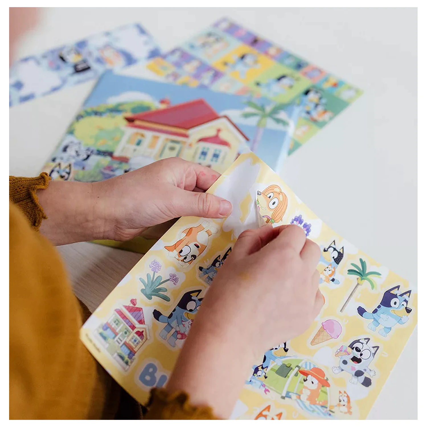 Bluey Home Aufkleber-Set Produktfoto