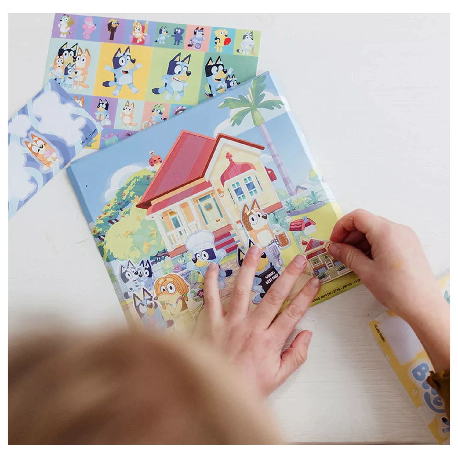 Bluey Home Aufkleber-Set Produktfoto