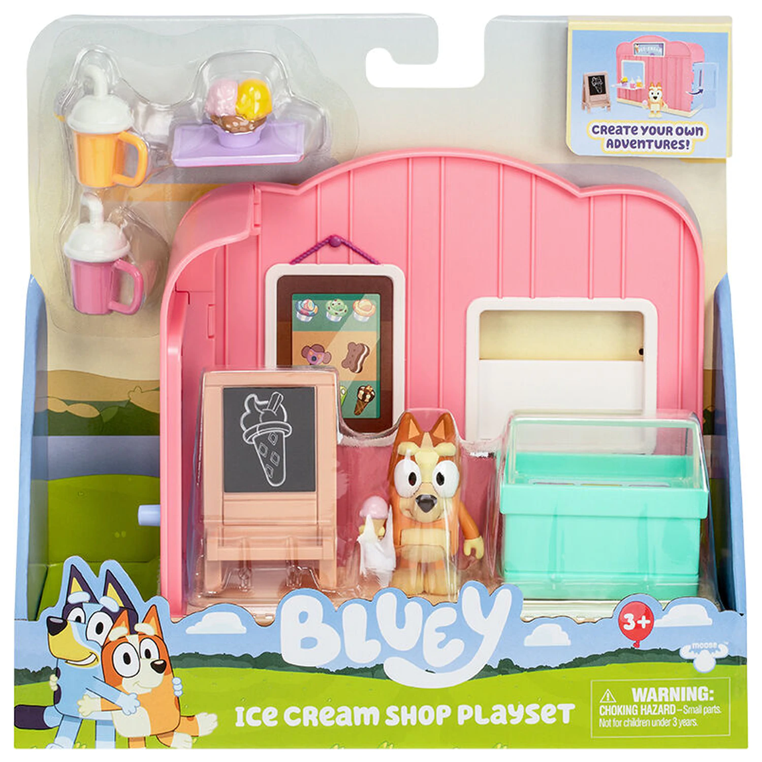 Bluey Ice Cream Shop Mini Spielset Produktfoto