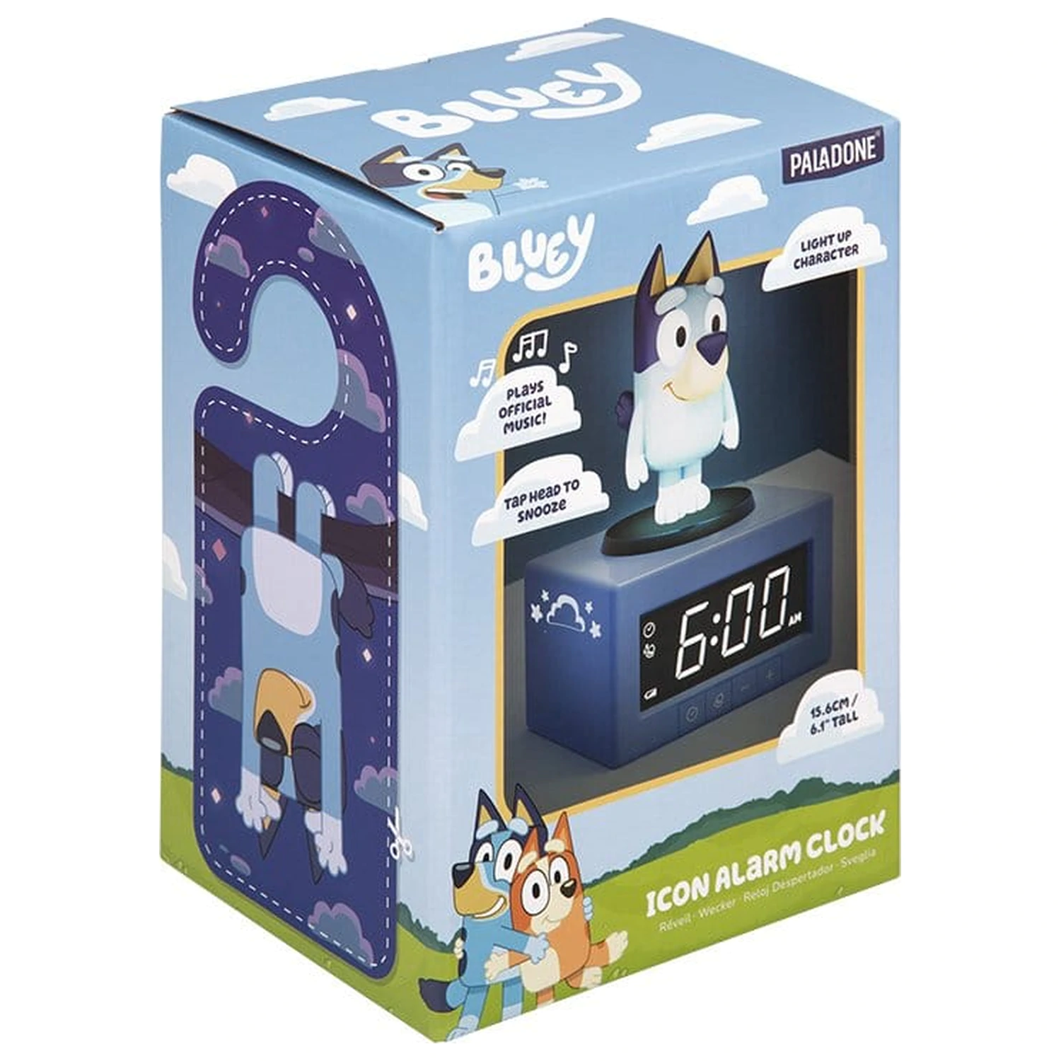 Bluey Icon Wecker Produktfoto