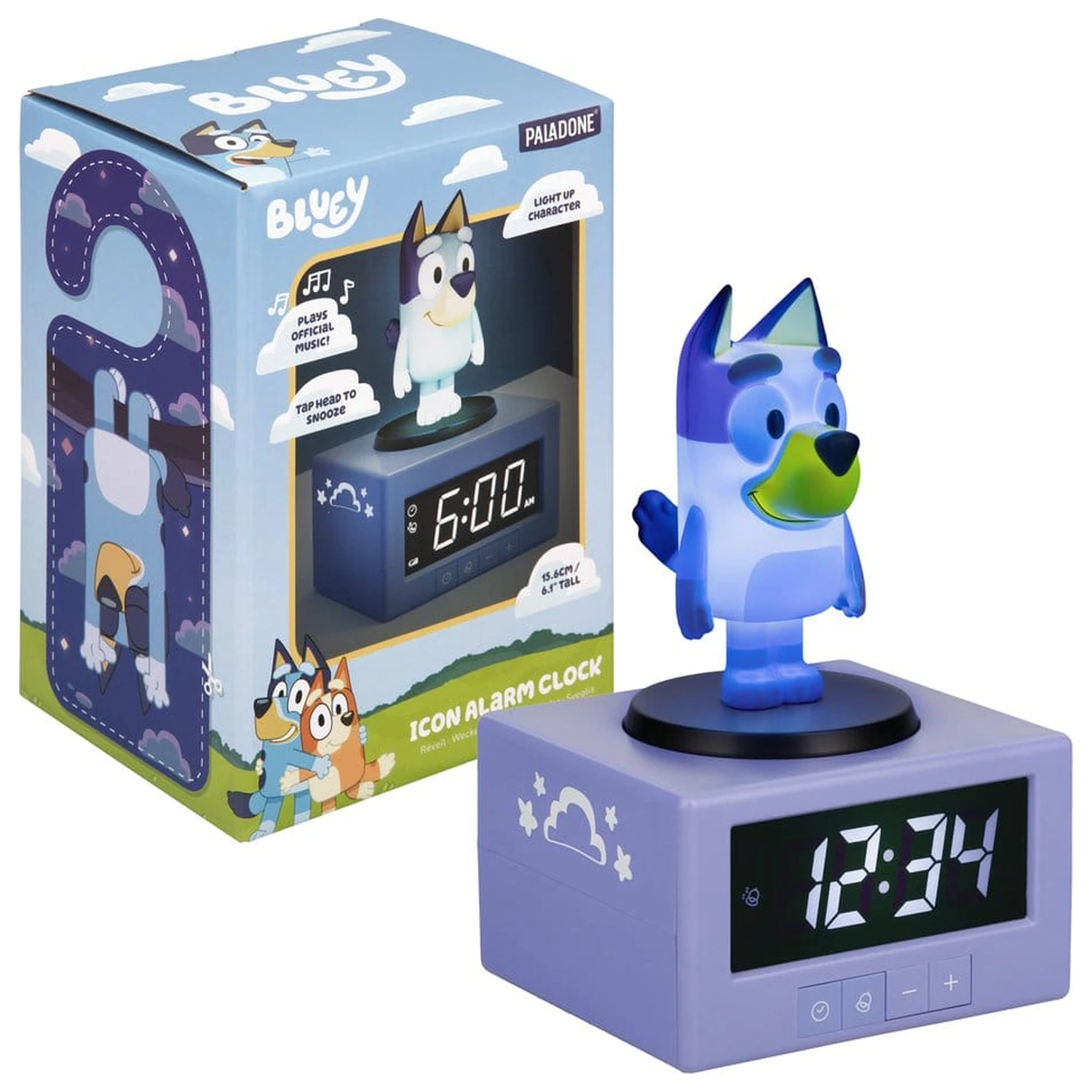 Bluey Icon Wecker Produktfoto