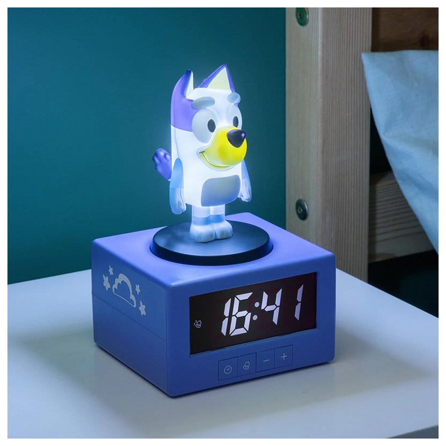 Bluey Icon Wecker Produktfoto