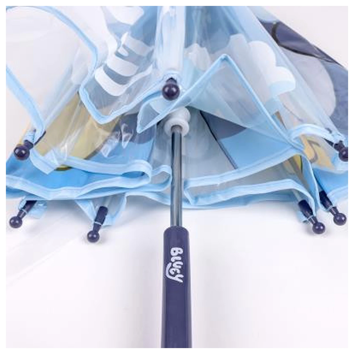 Bluey Joyful Kids Transparenter Regenschirm Ø71 cm Produktfoto