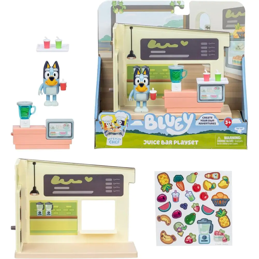 Bluey Juice Shop Mini Spielset Produktfoto
