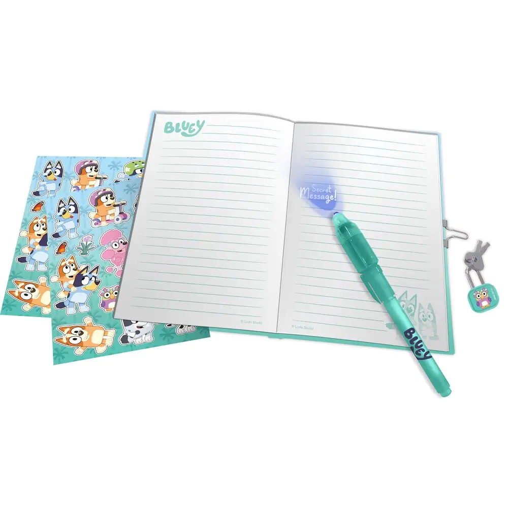 Bluey Notizbuch und Zauberstift-Set Produktfoto