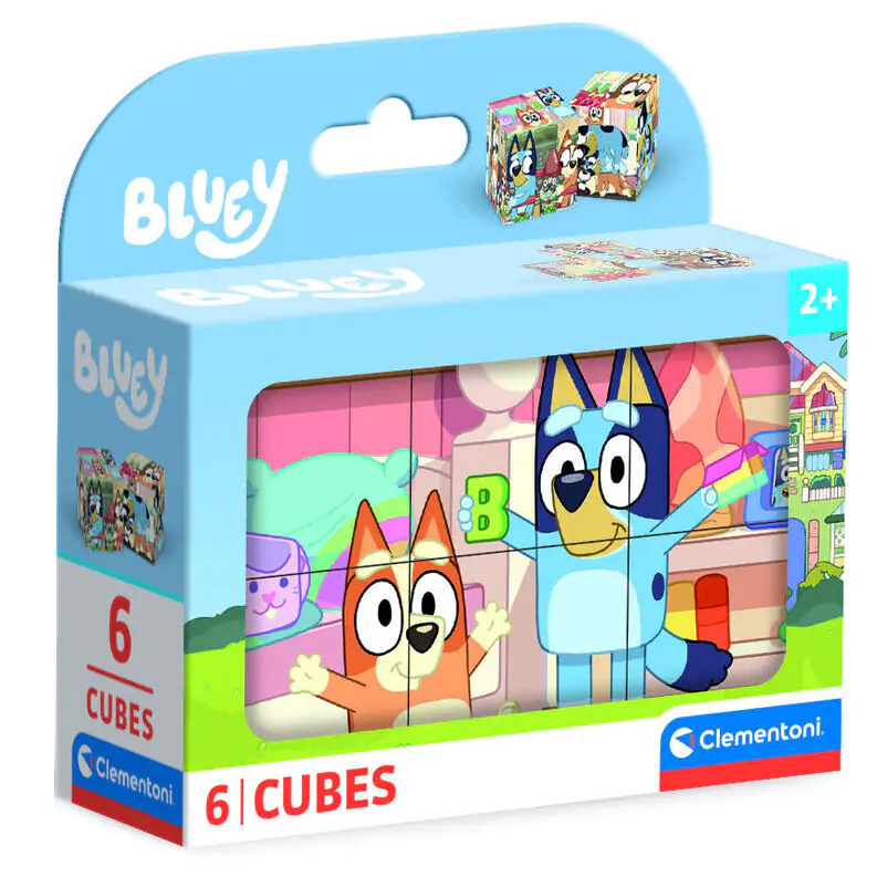 Bluey WürfelPuzzle Produktfoto