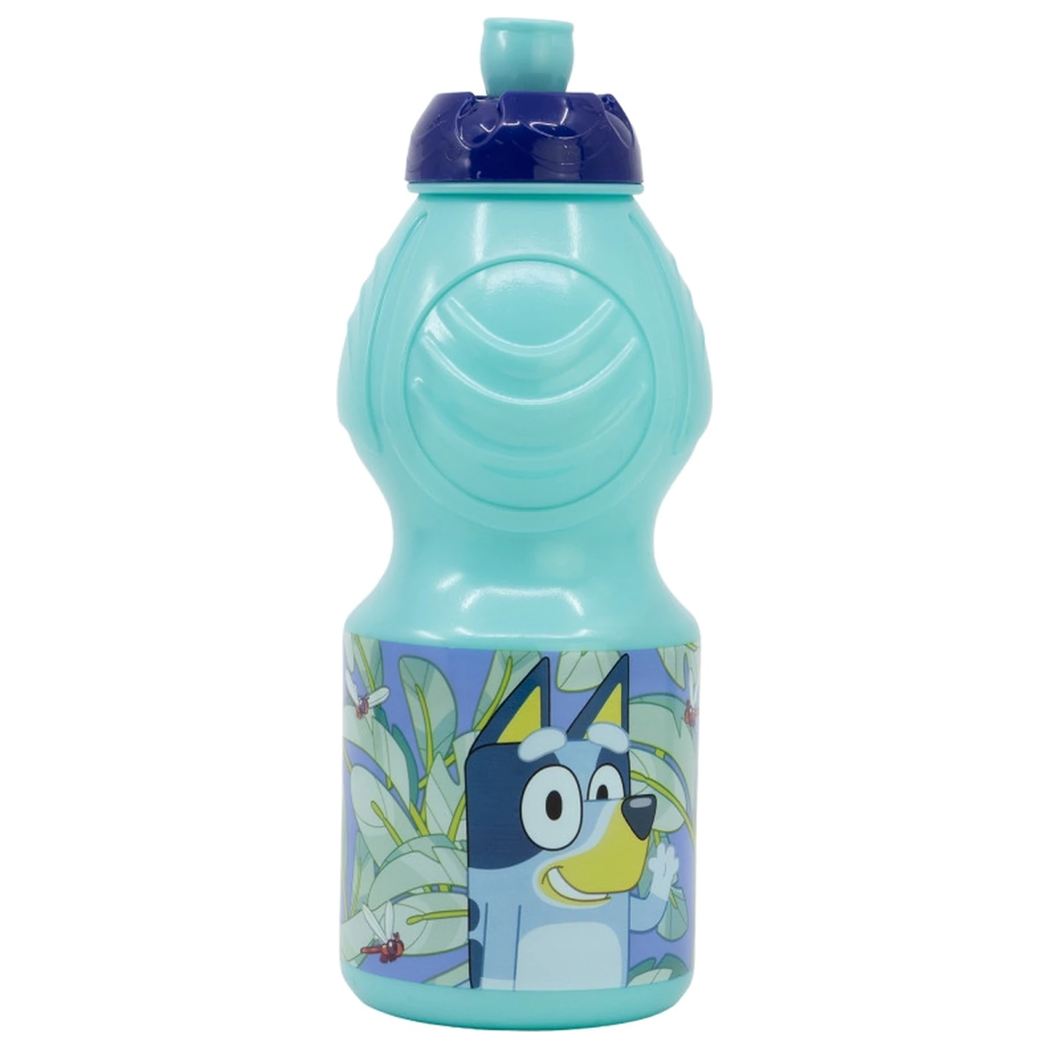Bluey Leaves Kunststoff Sportflasche 400 ml Produktfoto