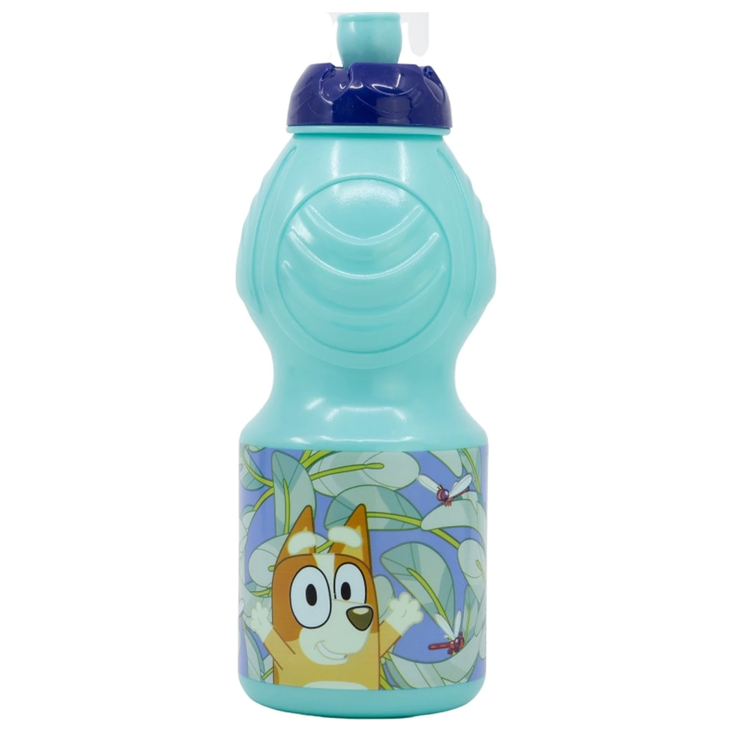 Bluey Leaves Kunststoff Sportflasche 400 ml Produktfoto