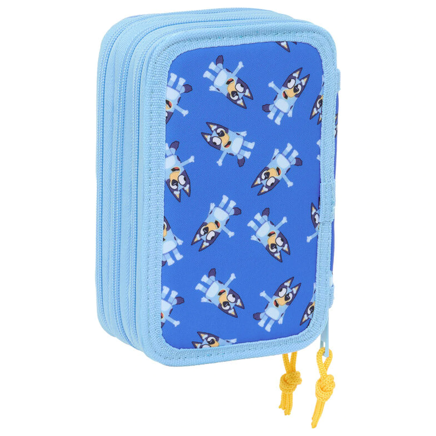 Bluey Lets Play dreifaches Federpennal 37-teilig Produktfoto