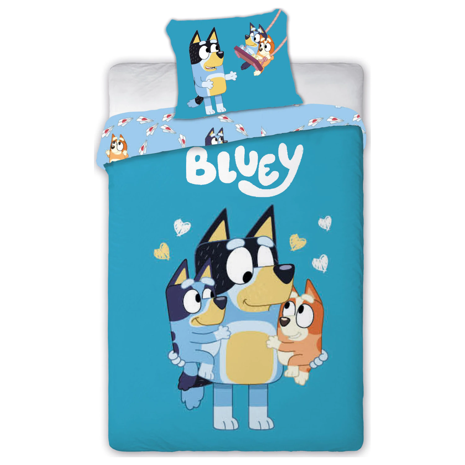 Bluey Loving Moments Kinder-, Kleinkind-Bettbezug Produktfoto