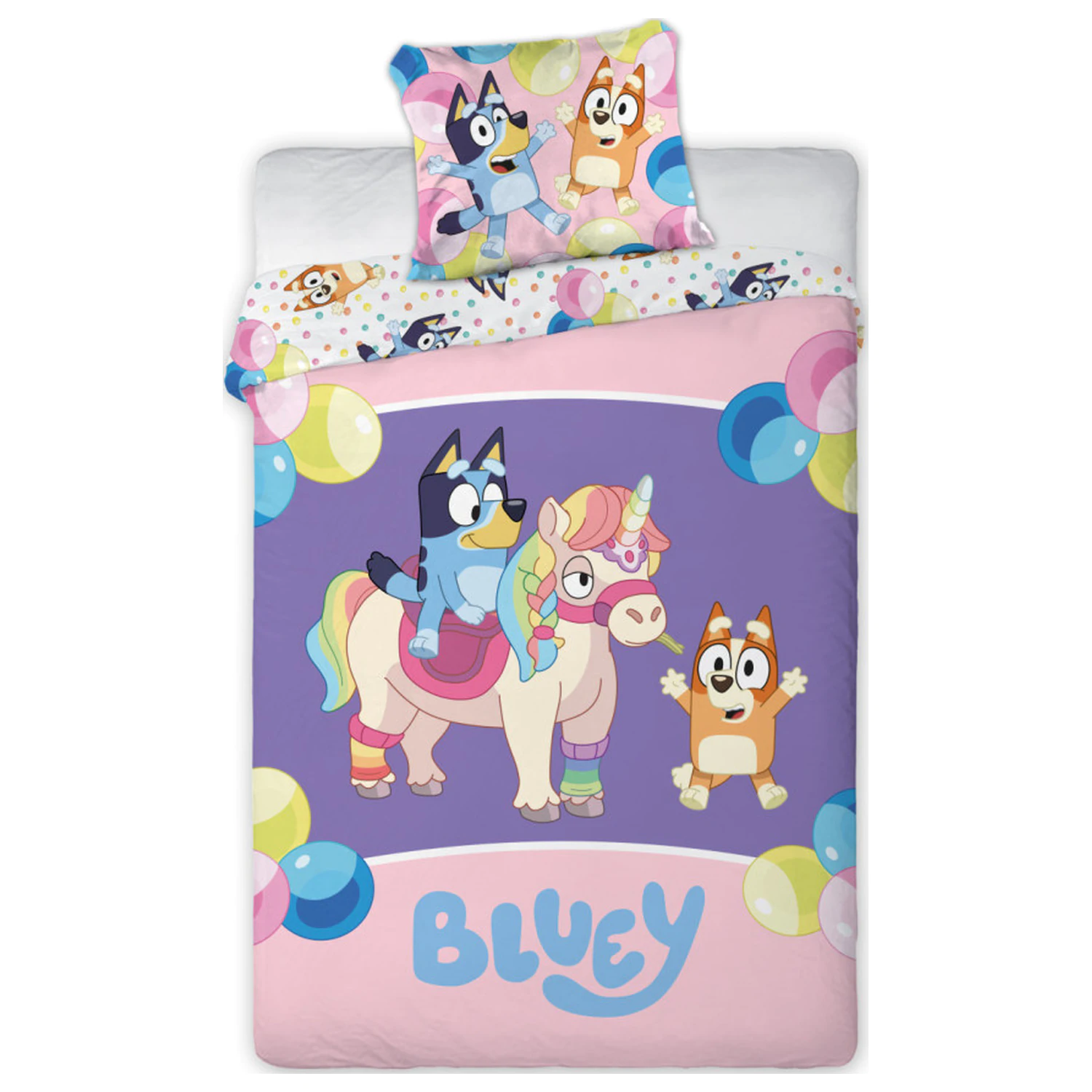 Bluey Magical Party Bettbezug Produktfoto