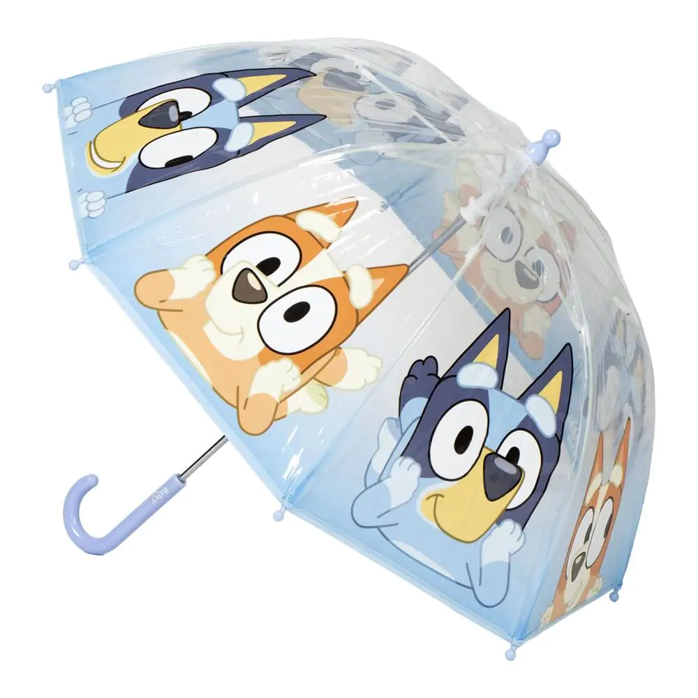 Bluey manueller Regenschirm Produktfoto