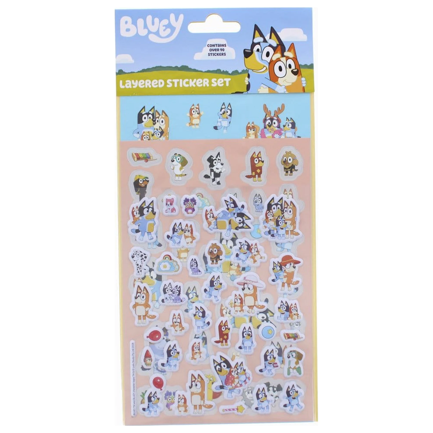 Bluey Sticker Set Produktfoto