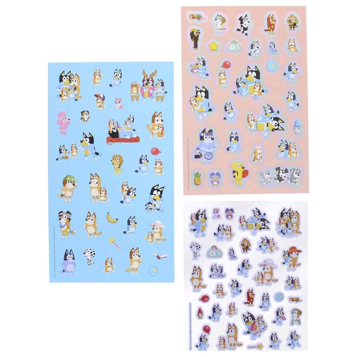 Bluey Sticker Set Produktfoto