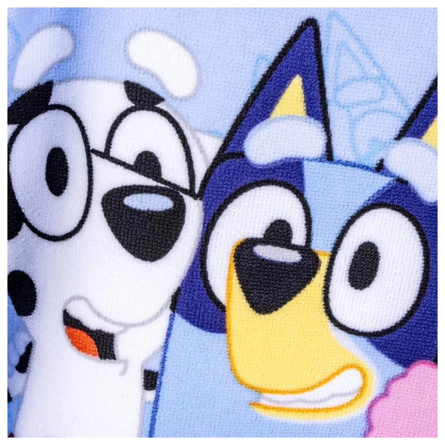 Bluey Mikrofaser-Poncho-Handtuch Produktfoto
