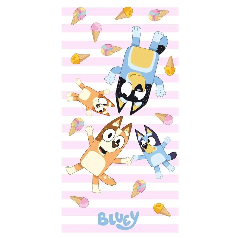 Bluey Microfaser Strandtuch Produktfoto