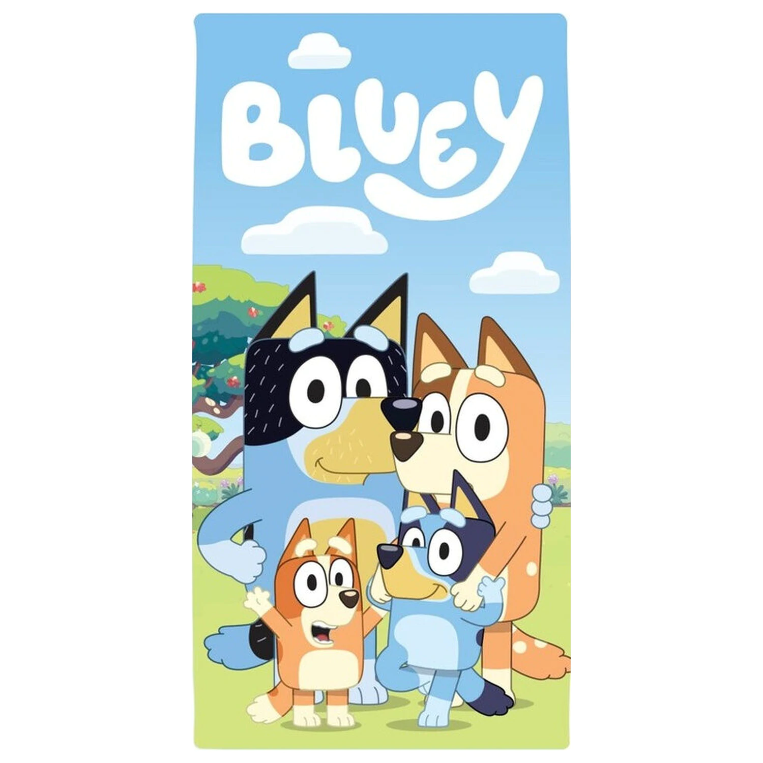 Bluey Mikrofaser-Strandtuch Produktfoto