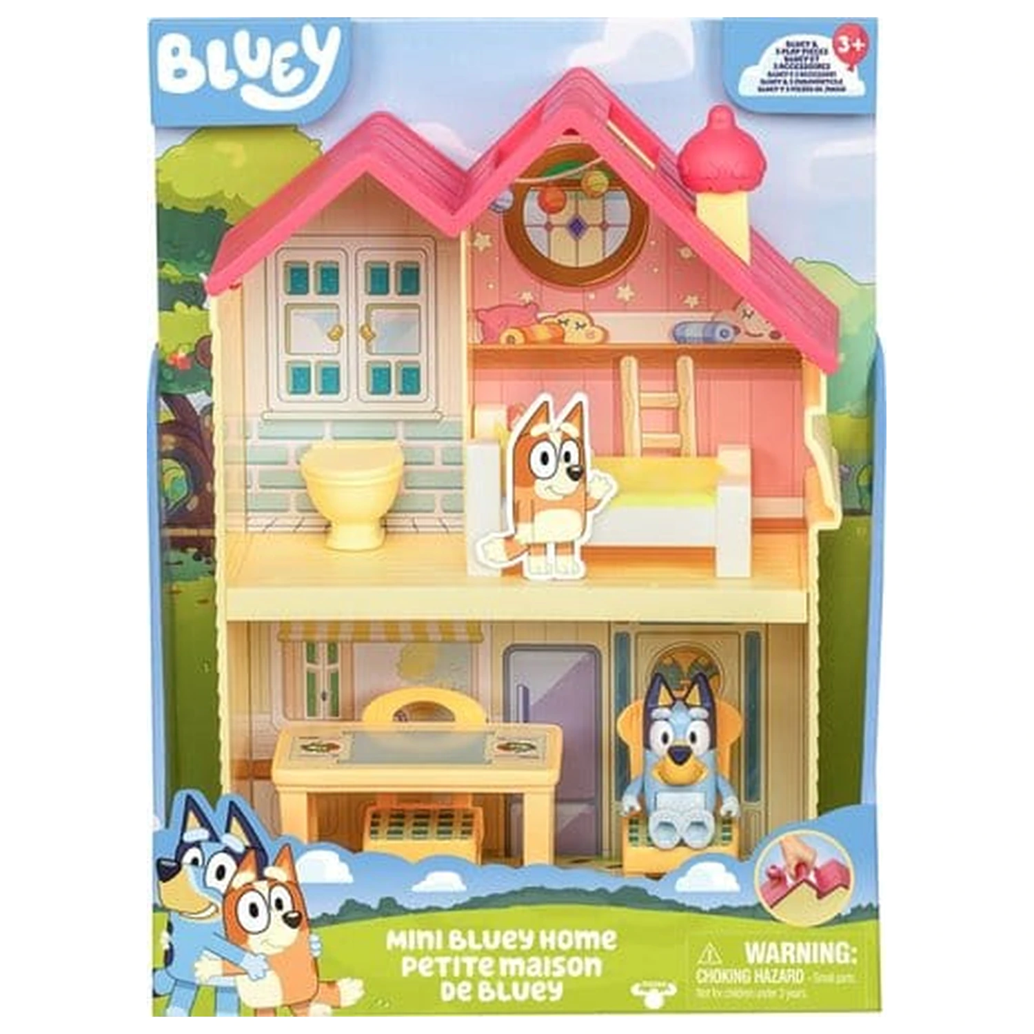 Bluey Spielset Mini Heelers Zuhause Produktfoto