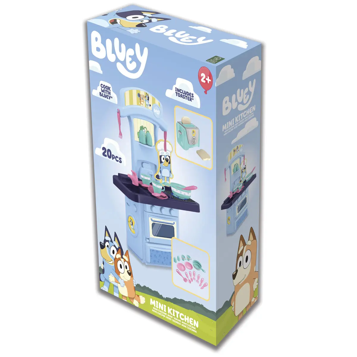 Bluey Mini Küche+ Toaster Spielset Produktfoto