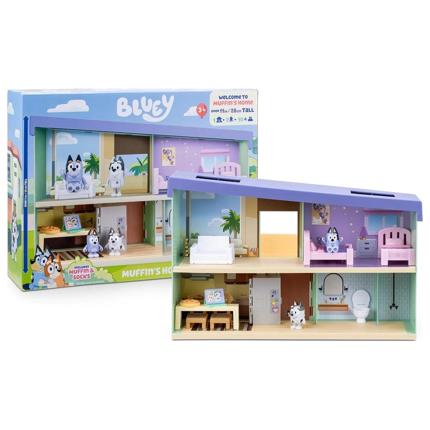 Bluey Muffins Haus Playset Produktfoto