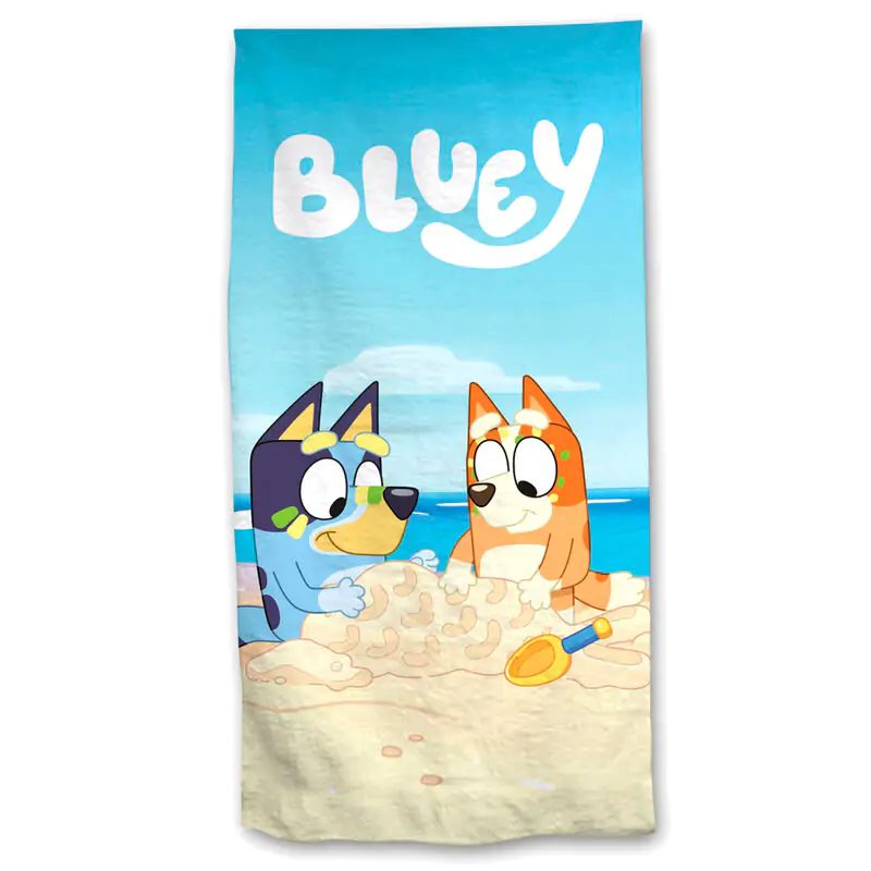 Bluey Baumwolle Strandtuch Produktfoto