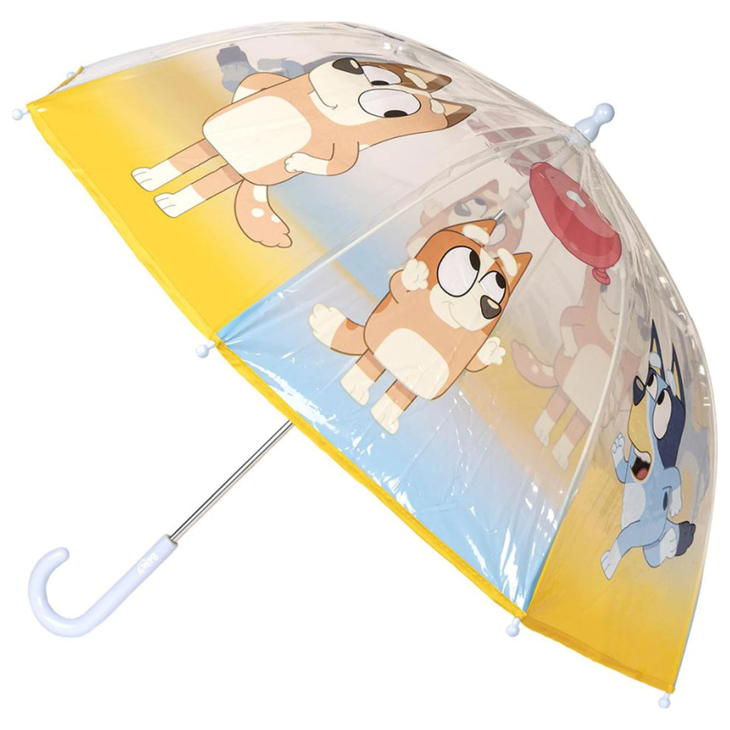 Bluey Spiel Kinder Transparenter Regenschirm Ø71 cm Produktfoto