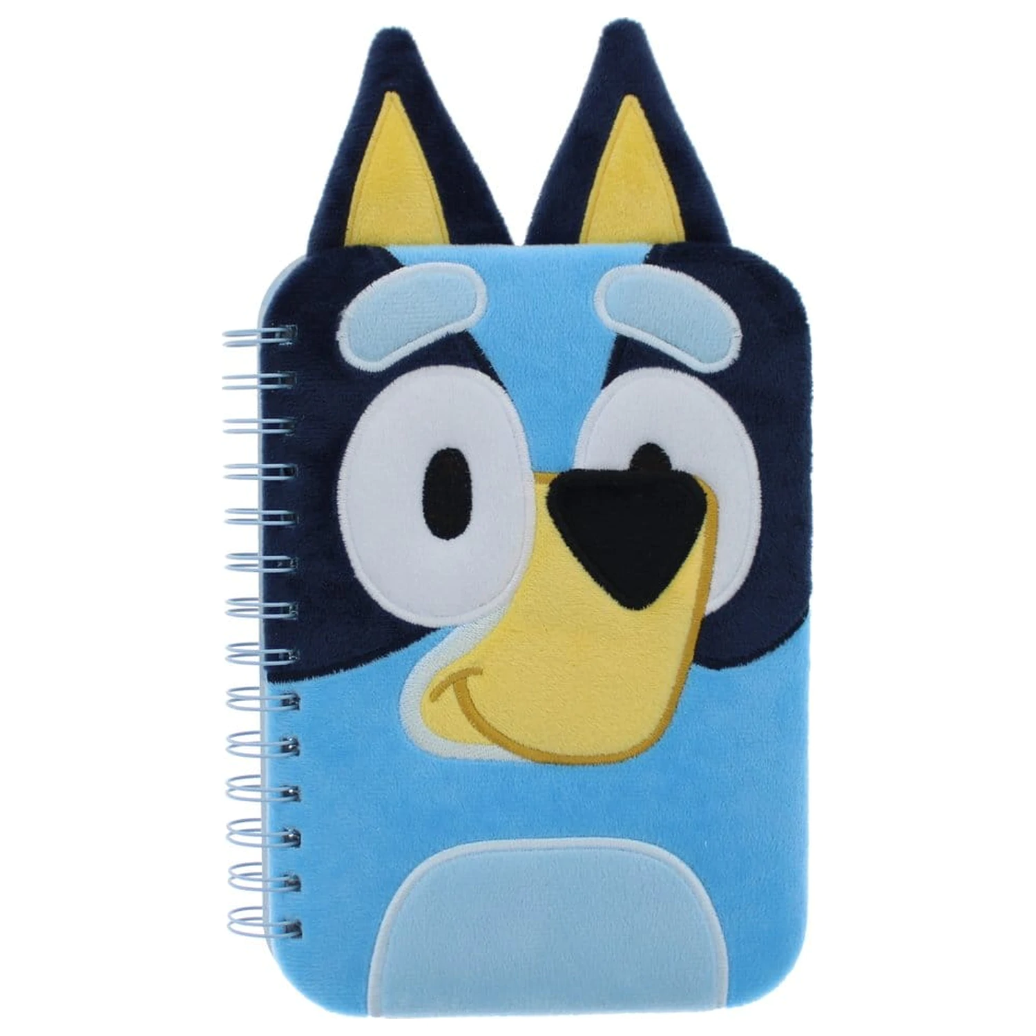 Bluey Plüsch Notizbuch Blau Produktfoto