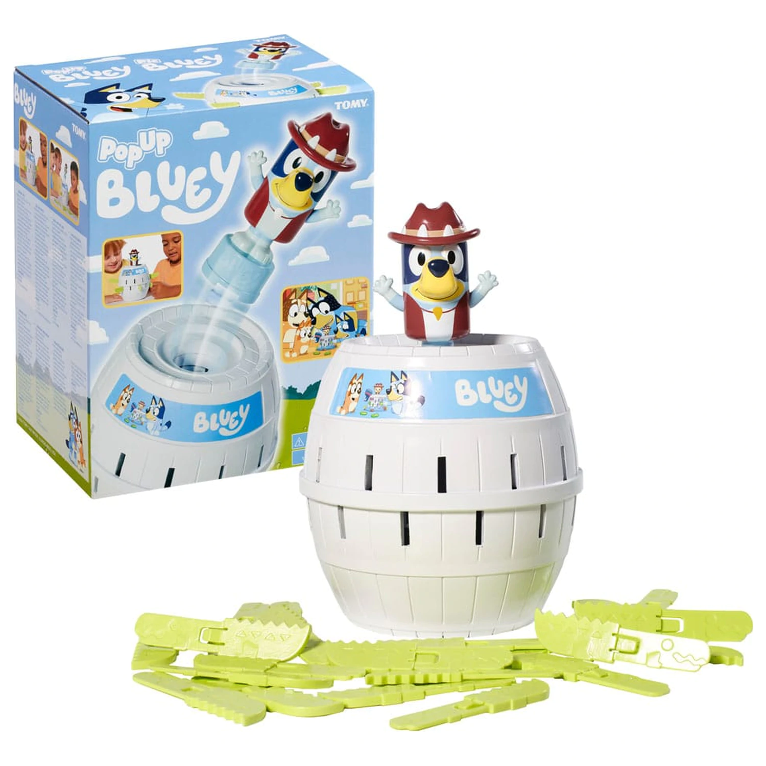 Bluey Pop Up Spiel Produktfoto