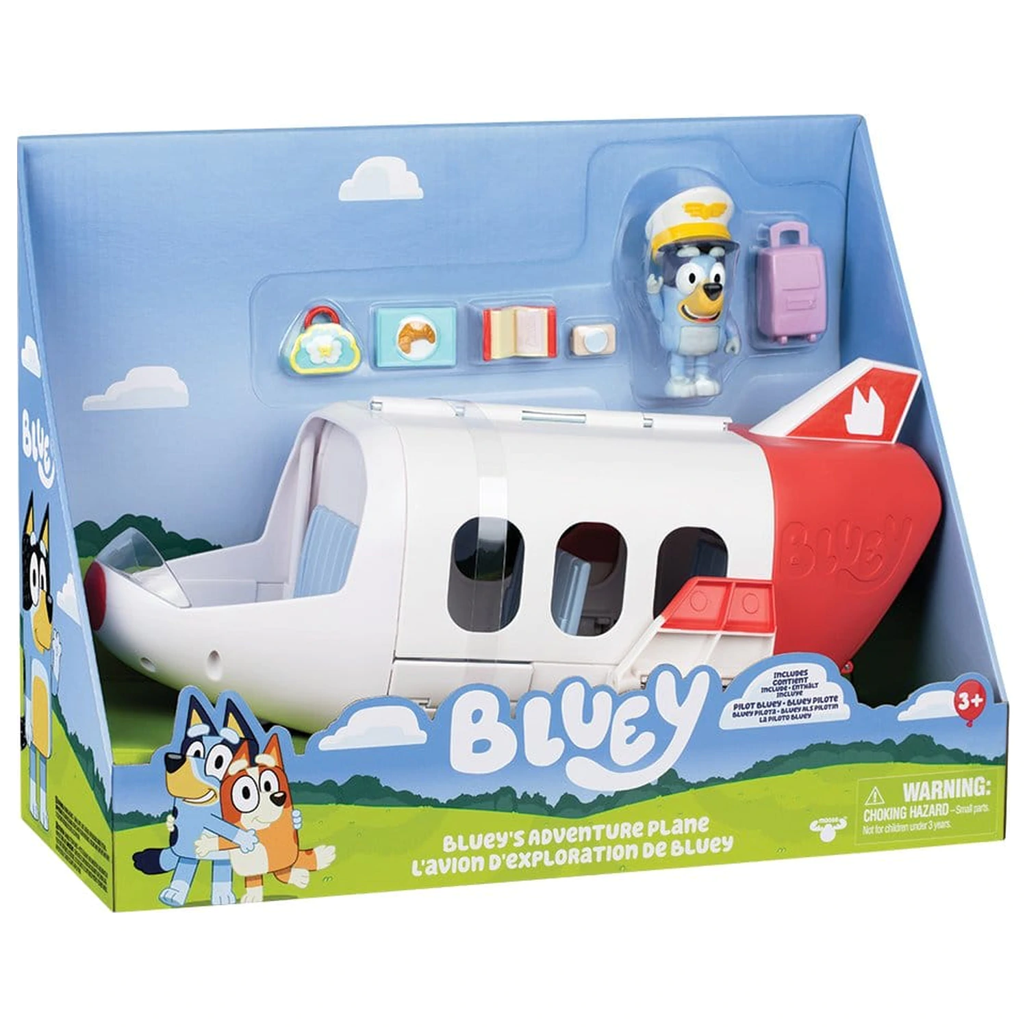 Bluey Spielset Private Jet Produktfoto