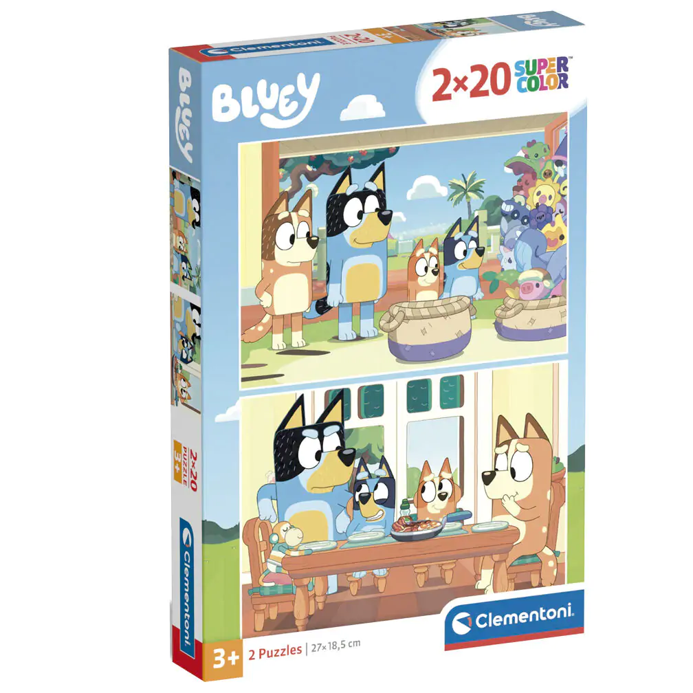 Bluey Puzzle 2x20St termékfotó