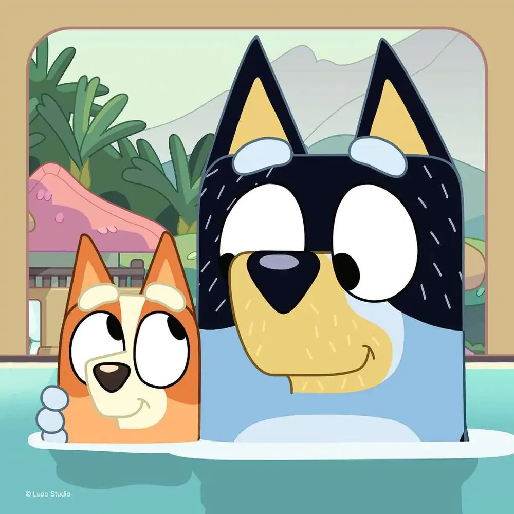 Bluey Puzzle 3x49St Produktfoto