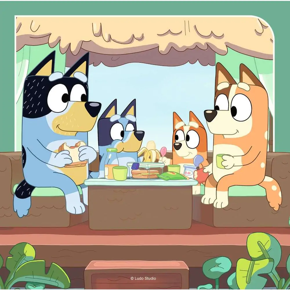 Bluey Puzzle 3x49St Produktfoto