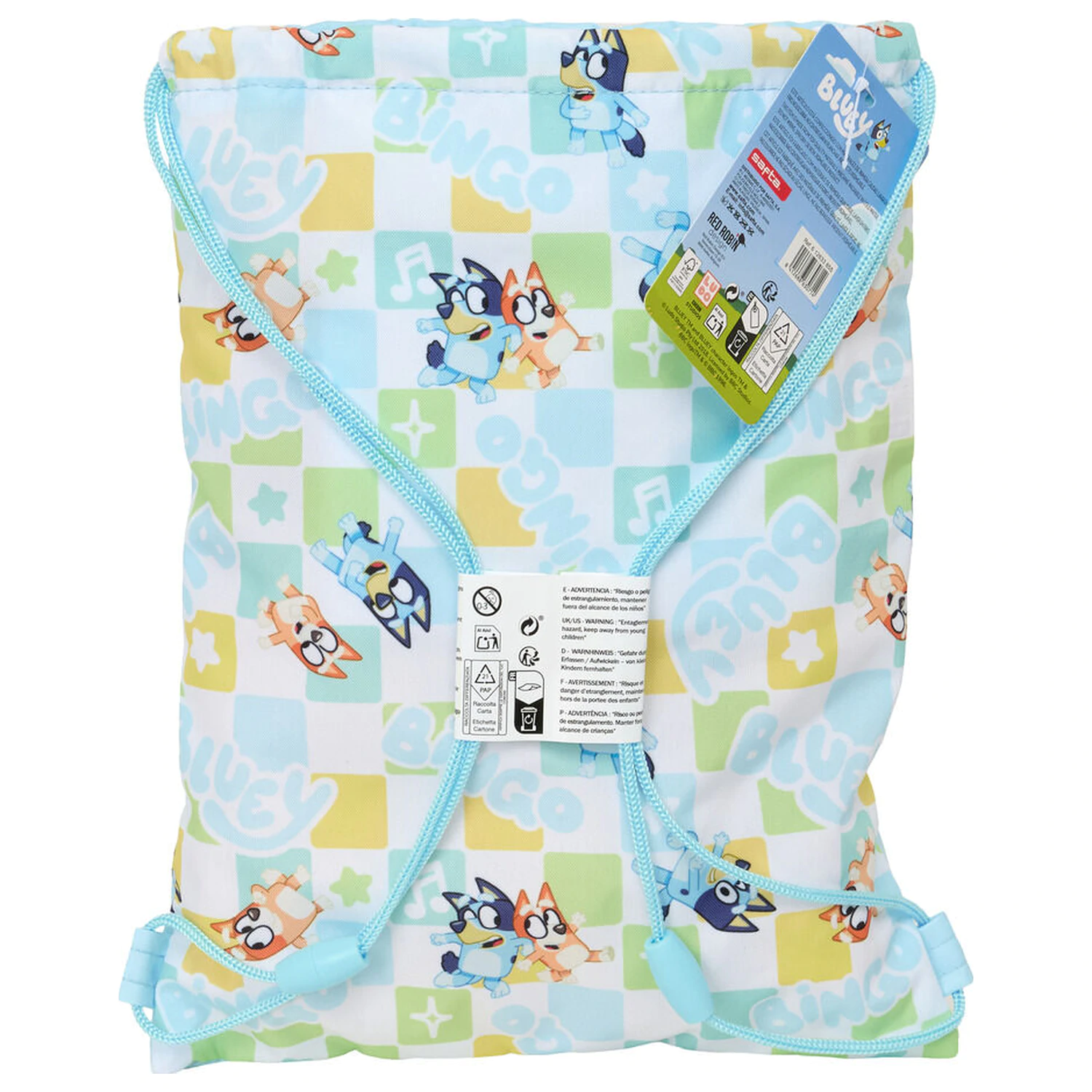 Bluey Ready Turnbeutel 34cm Produktfoto