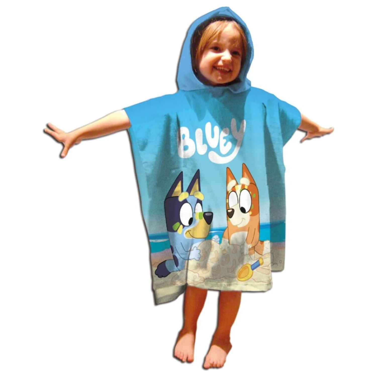 Bluey Sandburg Strandtuch Poncho 55x110 cm Produktfoto