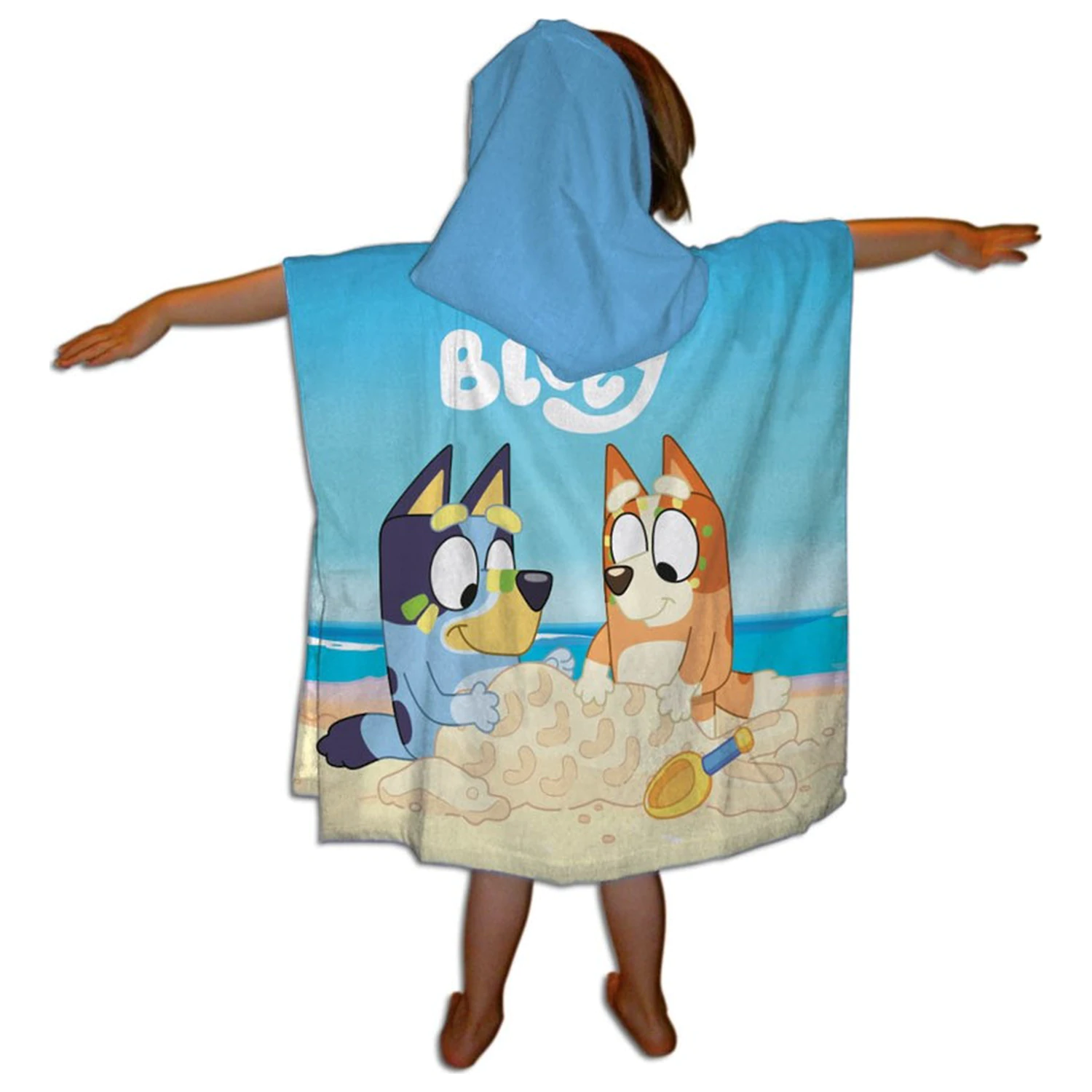 Bluey Sandburg Strandtuch Poncho 55x110 cm Produktfoto
