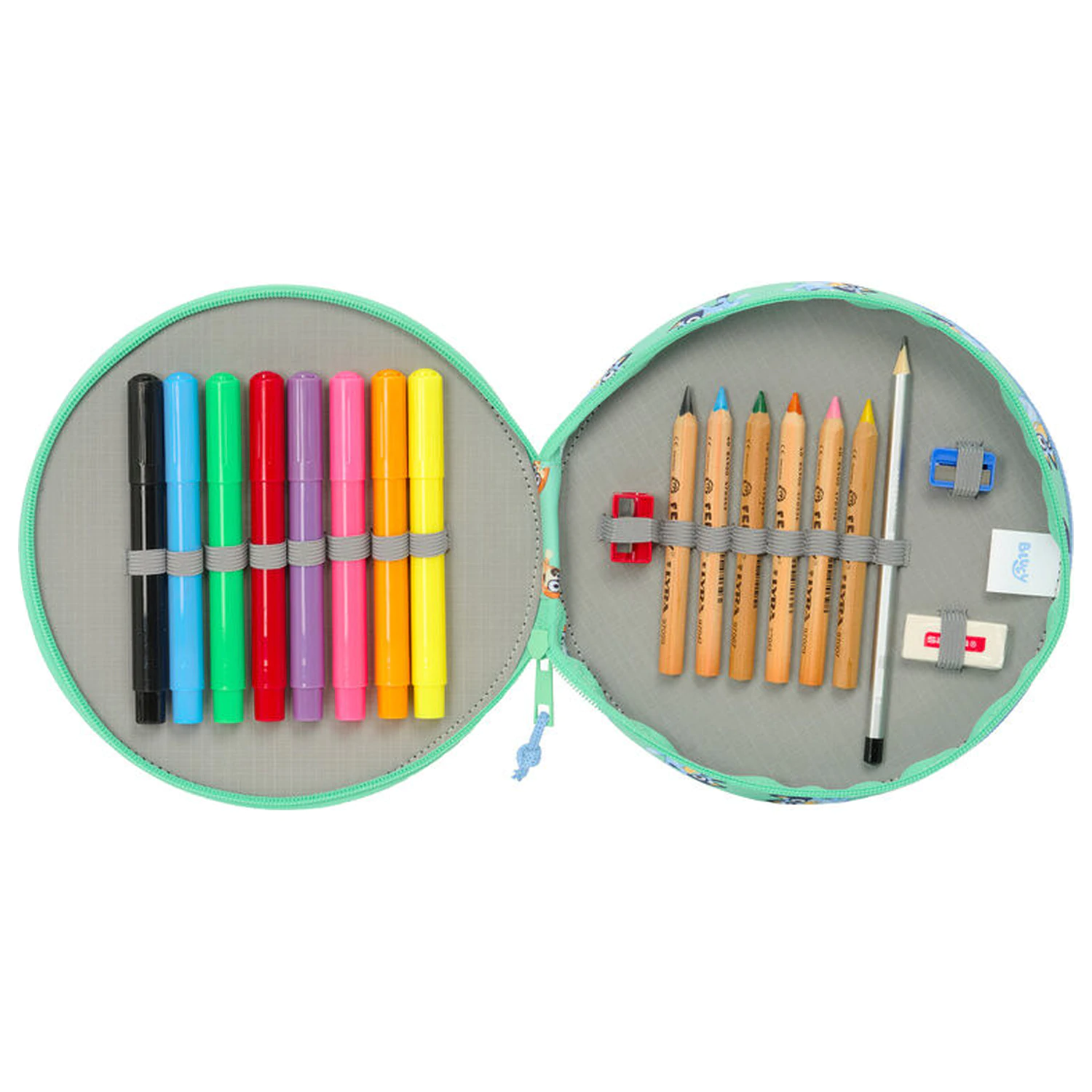 Bluey Sisters Federmäppchen 18tlg Produktfoto