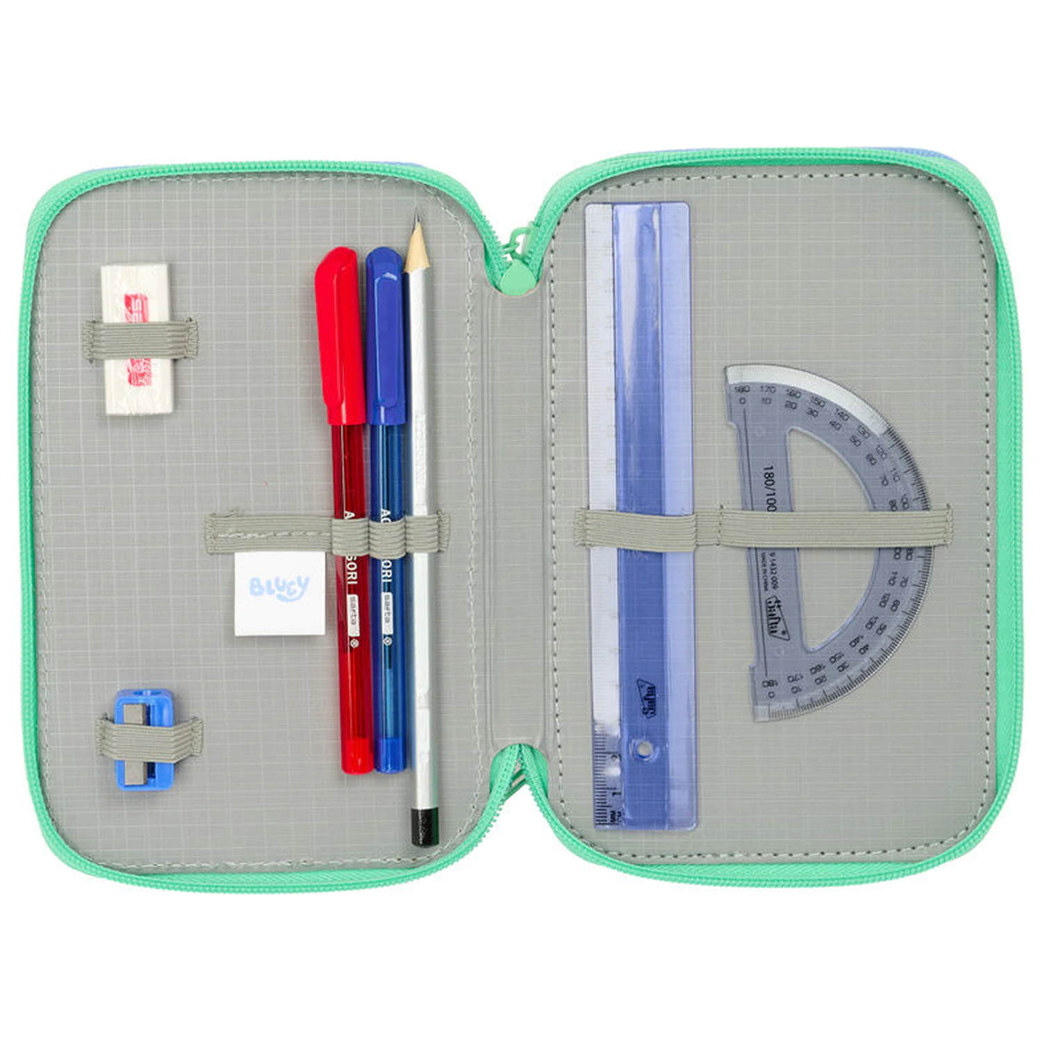 Bluey Sisters Dreifach-Mäppchen 37-teilig Produktfoto