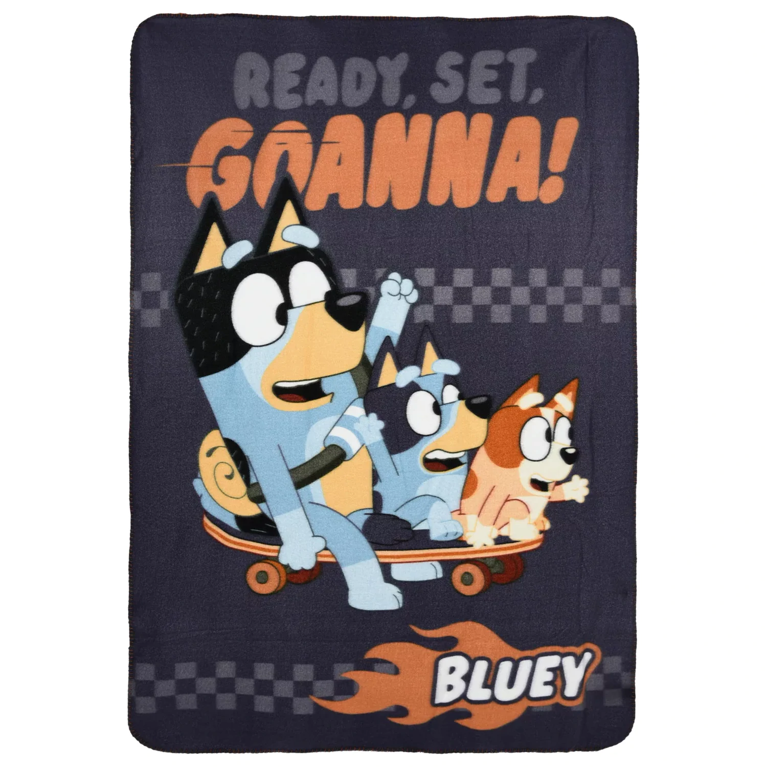 Bluey Skate Park Fleecedecke 100x150cm Produktfoto