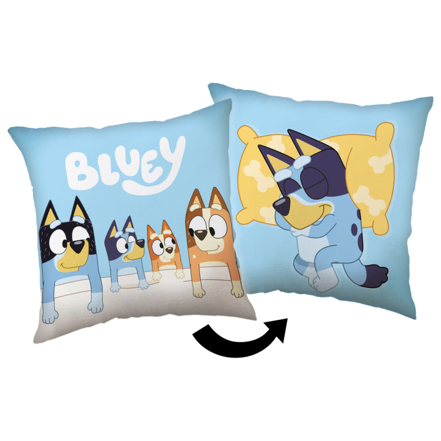 Bluey Schlaf-Kissen, dekoratives Kissen Produktfoto