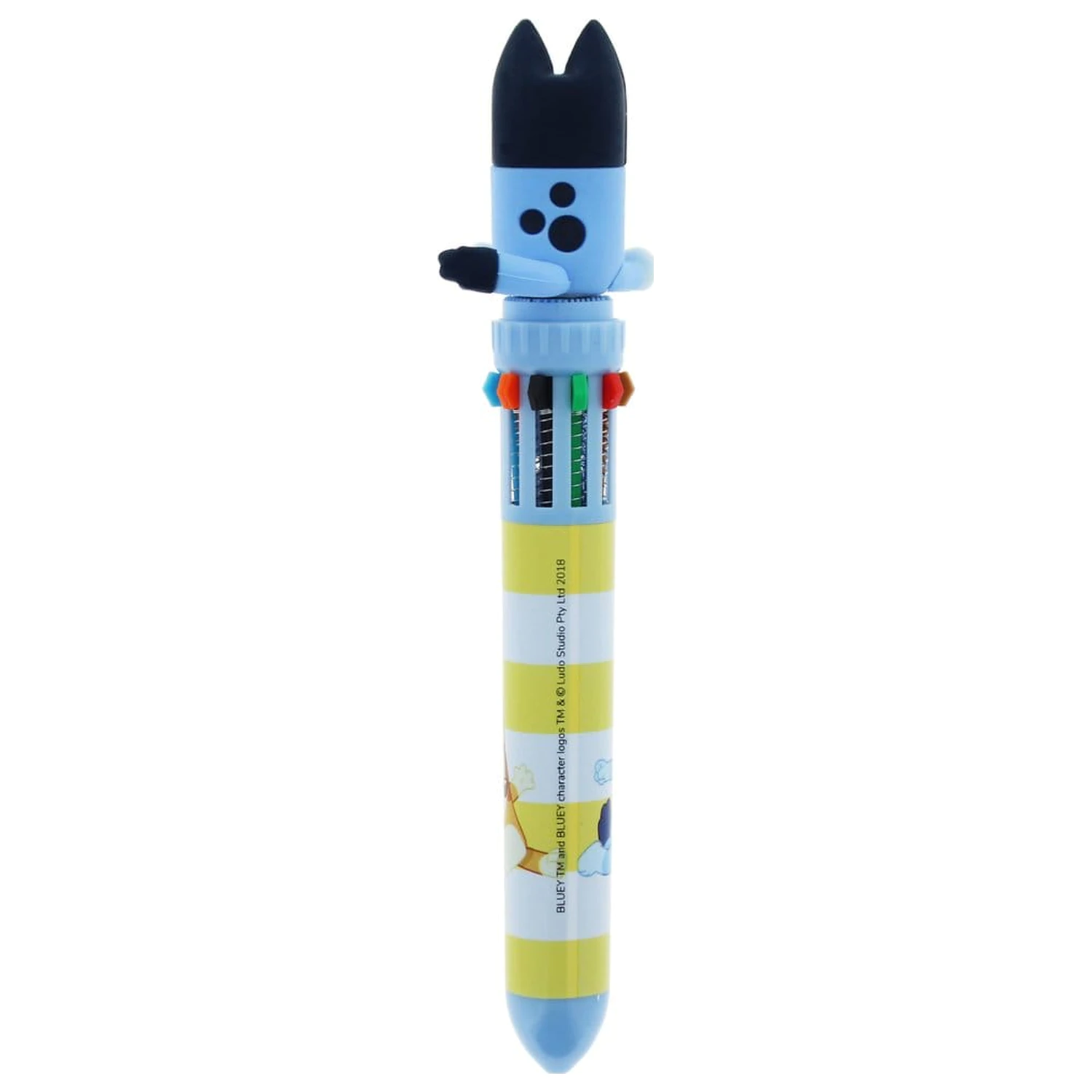 Bluey Multi Colour Kugelschreiber Spinny Produktfoto