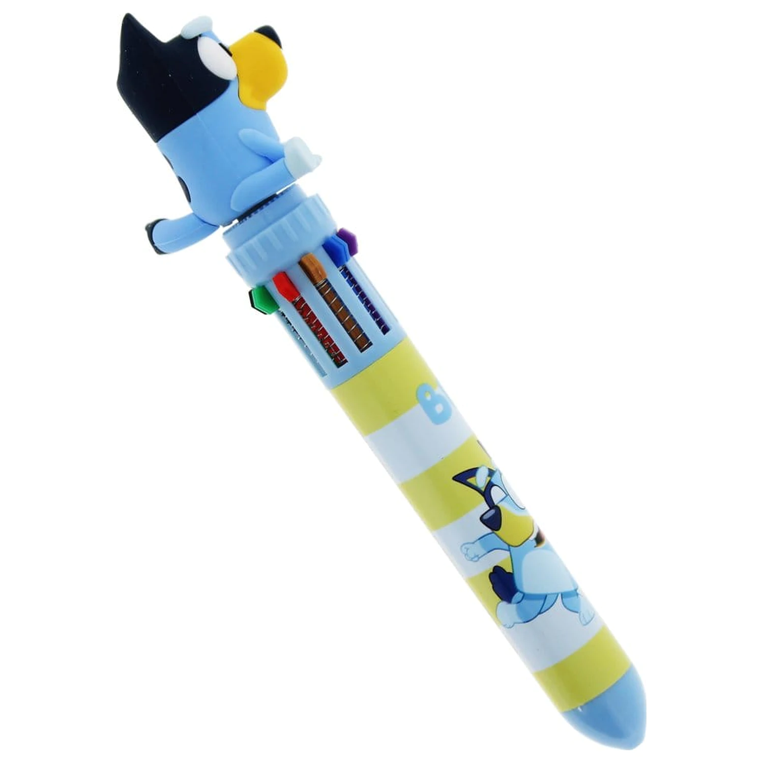 Bluey Multi Colour Kugelschreiber Spinny Produktfoto