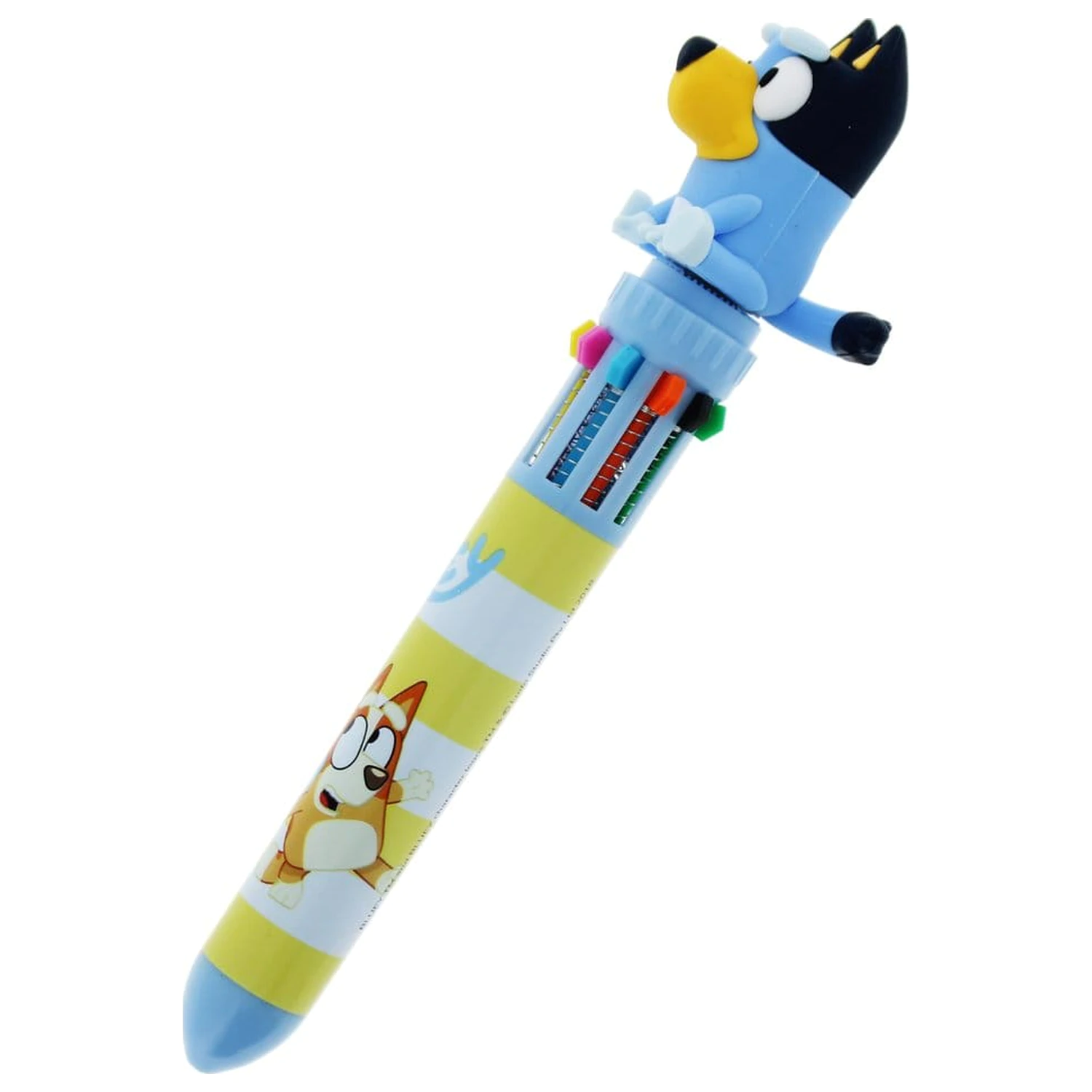 Bluey Multi Colour Kugelschreiber Spinny Produktfoto