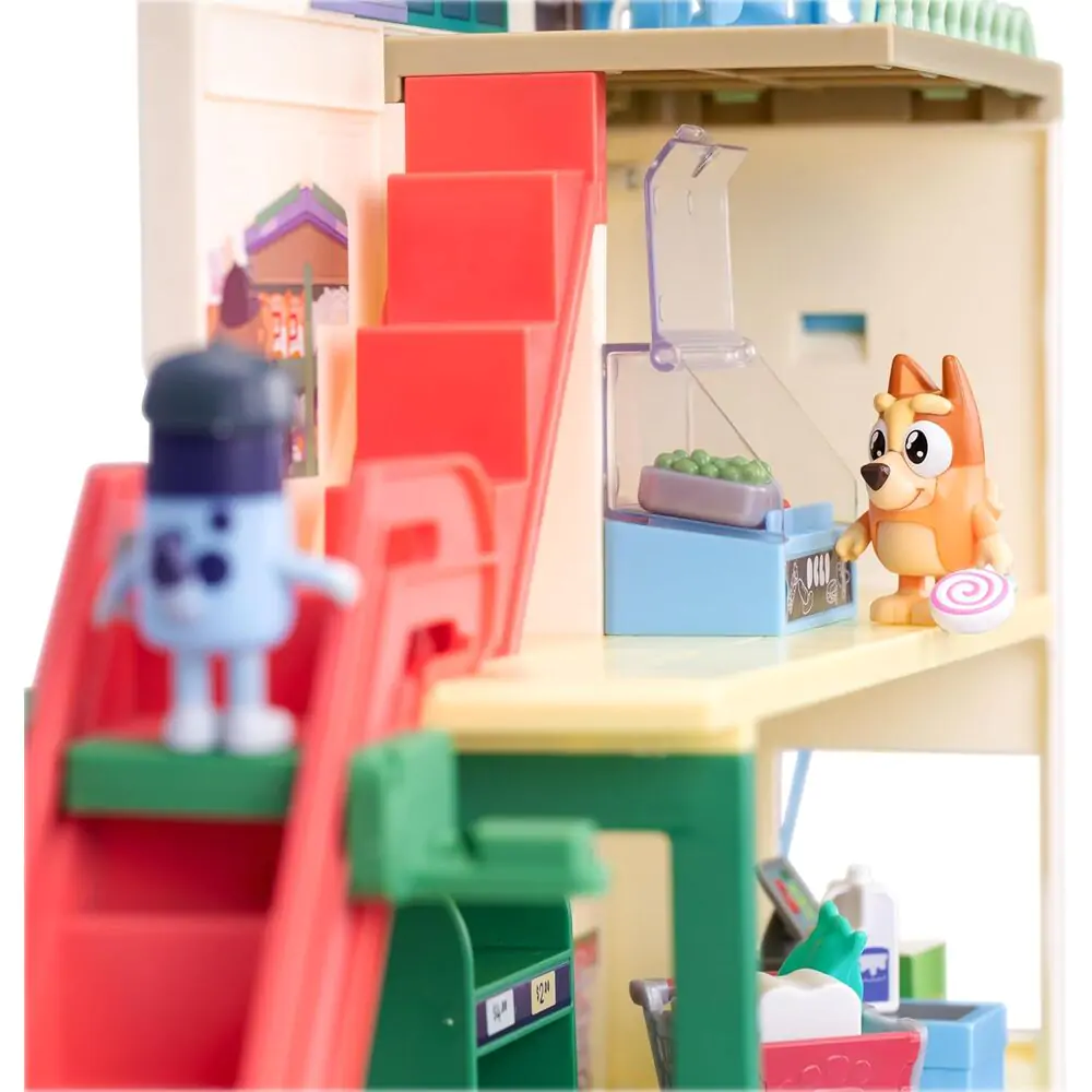 Bluey Supermarkt Spielset und Figuren Produktfoto