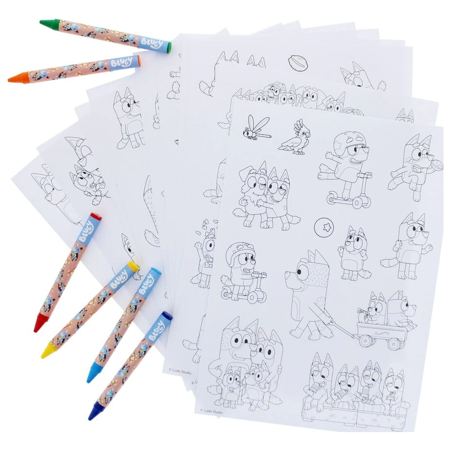 Bluey Sticker Mal-Set Produktfoto