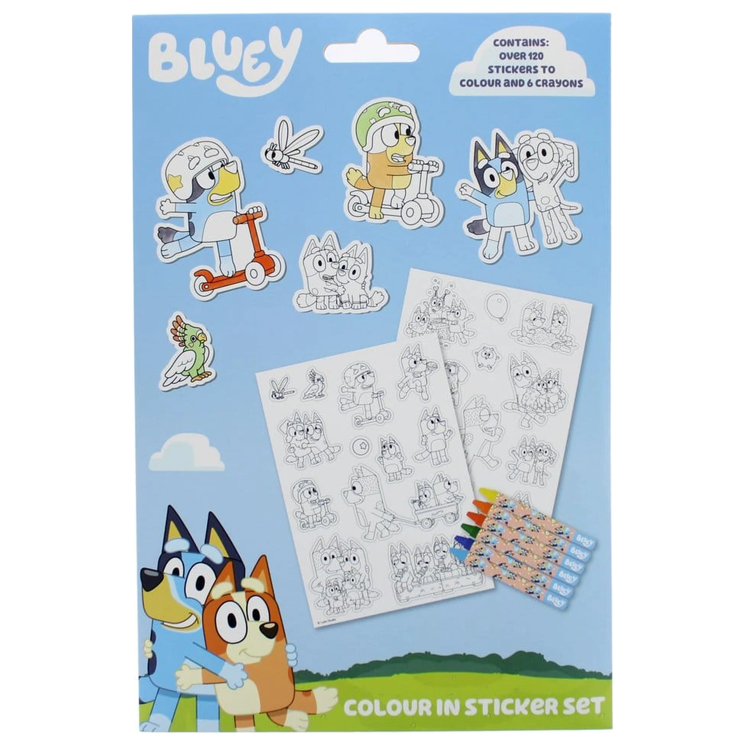 Bluey Sticker Mal-Set Produktfoto