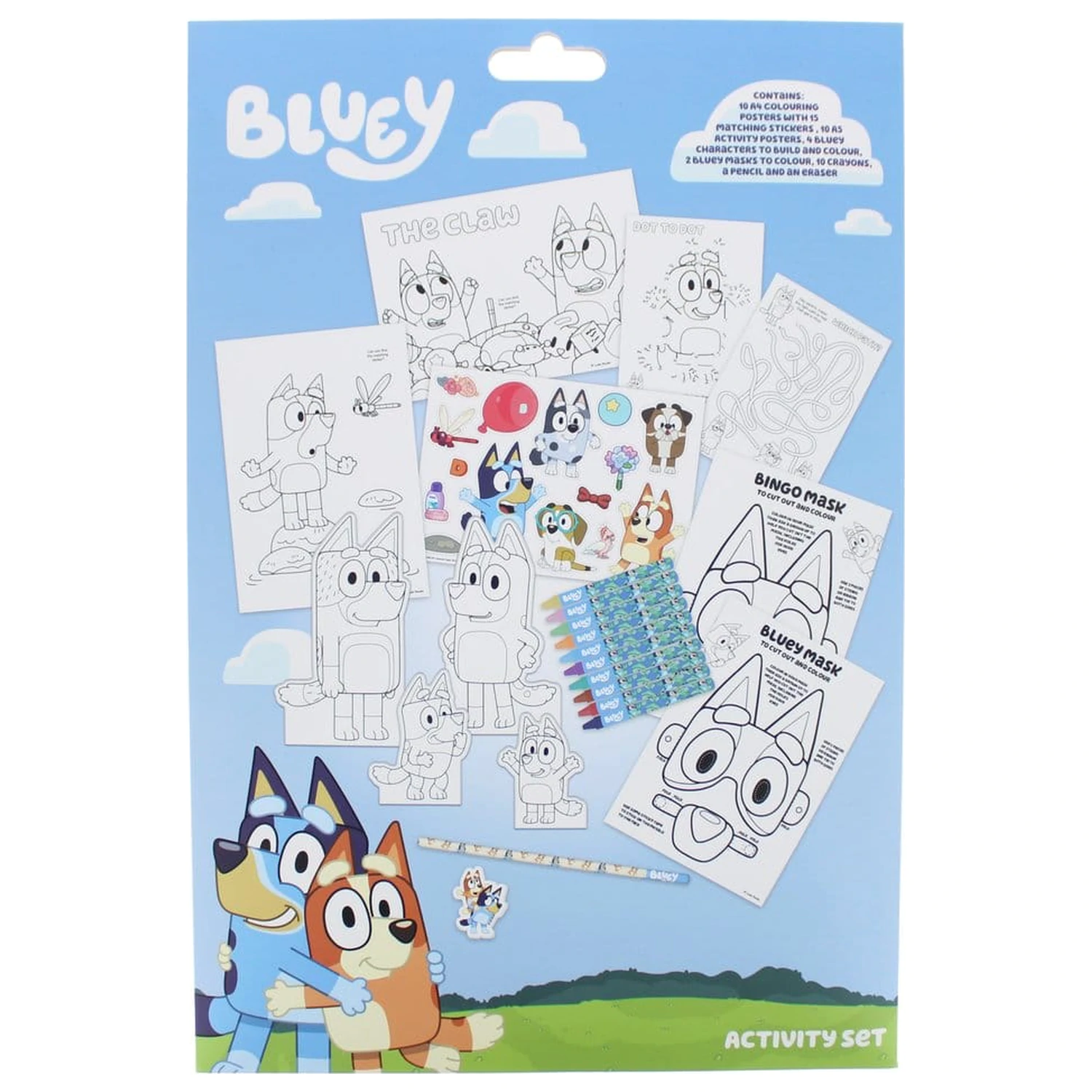 Bluey Play & Learning Poster-Set Produktfoto